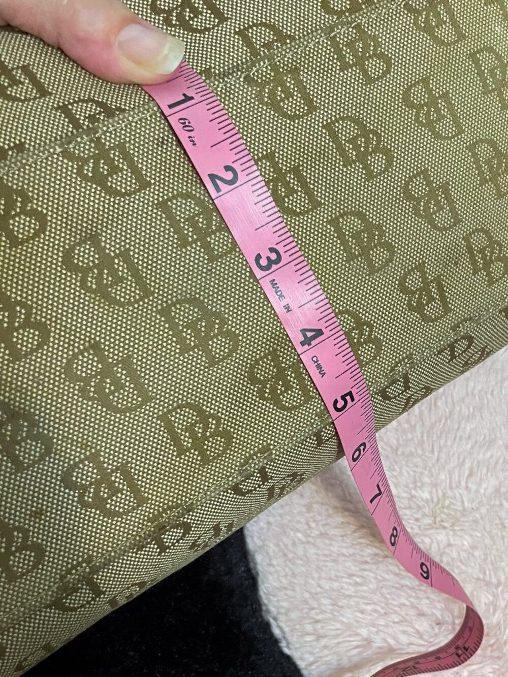 Vintage Dooney & Bourke Brown Signature Canvas & Leather Shoulder Bag - Picture 14 of 14